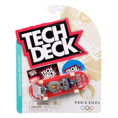 Tech Deck 96mm Fingerboard M50 Paris Olympics 2024 - Mariah Duran - Pizza Cat £4.99